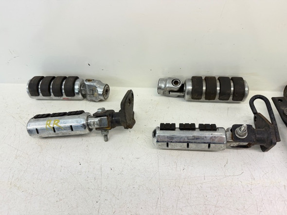 2001 Yamaha V Star XVS 650 Classic Custom Front Rear Peg set 1998-2001