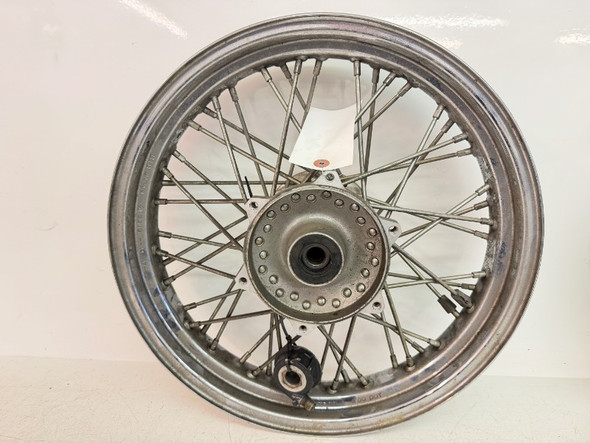 2001 Yamaha V Star XVS 650 Classic OEM Front Rim 16x3.5 and Speedo Gear 1998-2004