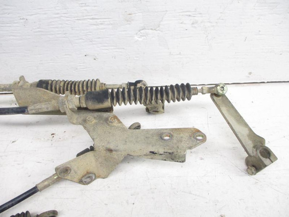 04 Kawasaki Mule 3010 KAF 620E used Shift Cables with Brackets 54010-1121