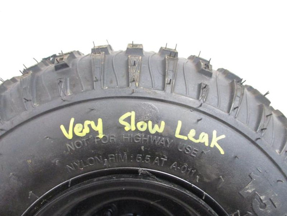 84 Yamaha Tri Zinger YT 60 used Front Wheel #3 Black Leak 3NJ-25180-00 84 85