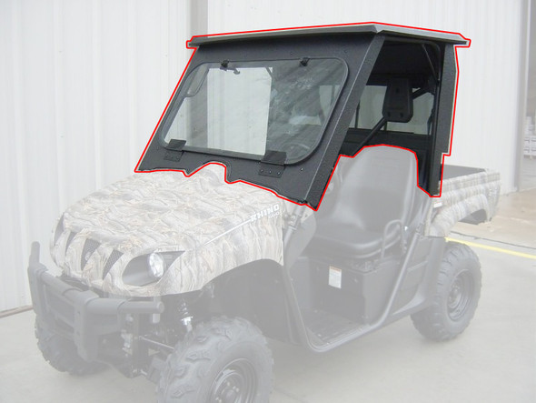 All Steel Complete Cab Enclosure System No Doors fits Yamaha Rhino 660 2004-2006