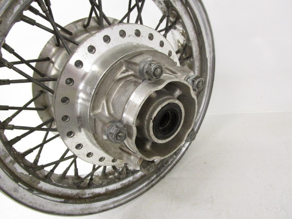 01 Honda VT 750 Shadow ACE CD2 Deluxe  Rear Wheel Rim Hub Spokes 15 X 3.50