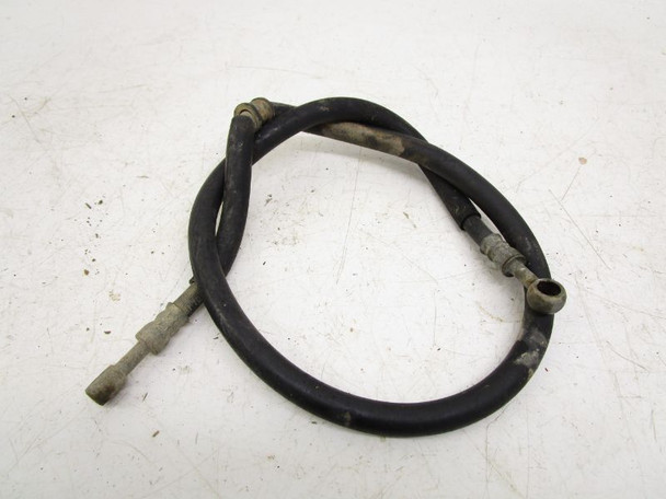 88 Honda TRX 350 D Foreman Front Upper Brake Line Hose A 45126-HA7-881 1986-1989