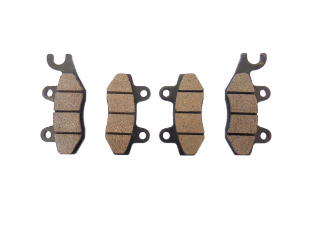 CRU Brake Pads Front Left Right for Yamaha 2004-15 YFZ 450 2006-15 YFM700 Raptor