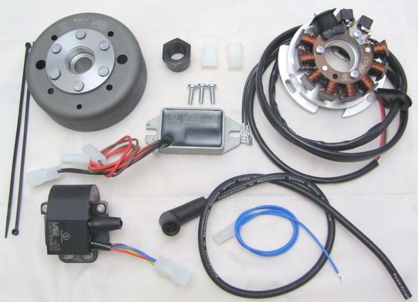 Powerdynamo VAPE Ignition Stator System for Montesa Cota M14 Left Rotor 1.4kg DC