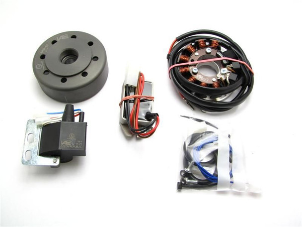 Powerdynamo MZ-B VAPE Ignition Stator System for Yamaha TY 250 DT1 Rotor 67oz DC