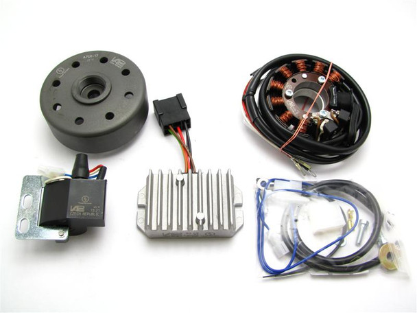 Powerdynamo VAPE Ignition Sys Stator 76-77 for Maico 250 400 440 GS MC 2Shaft DC