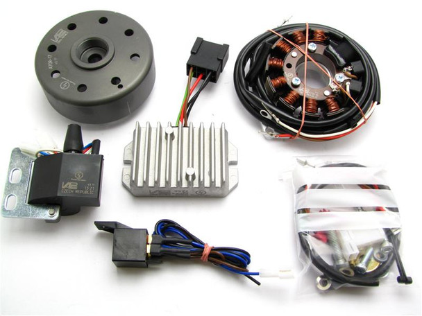 Powerdynamo VAPE Ignition Stator for Maico 55-66 200 250 Blizzard Bundeswehr DC