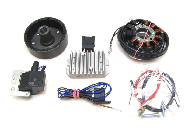 Powerdynamo MZ-B VAPE Ignition System Stator 6 Volt fits MZ IFA RT 125 DC System