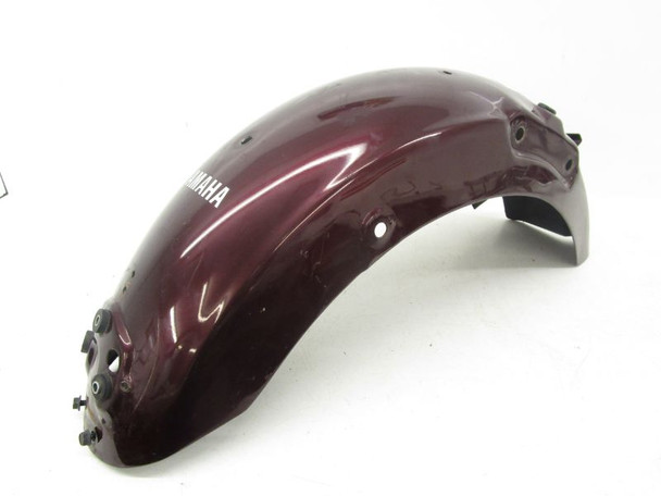 08 Yamaha XV 250 Used Rear Fender Dark Red 2UJ-21610-00-PD