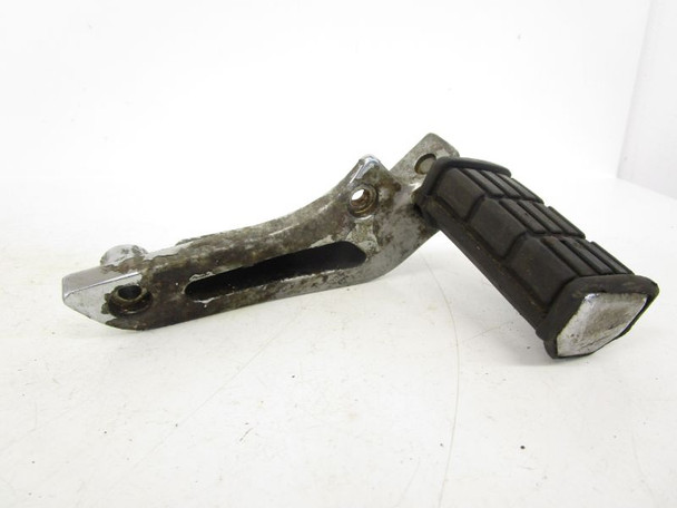 85 Yamaha XV 1000 Virago Rear Left Passenger Foot Peg 42X-27430-02-00 1984-1985