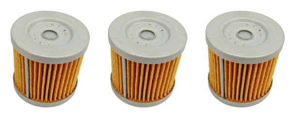 Qty 3 Emgo Oil Filter 10-55510 fits Suzuki 03-14 LTZ400 Quadsport 16510-29F00