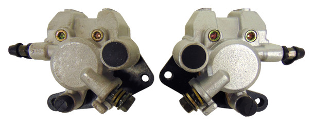 CRU Brand Front Left & Right Brake Calipers for Yamaha 2007-16 Grizzly YFM350