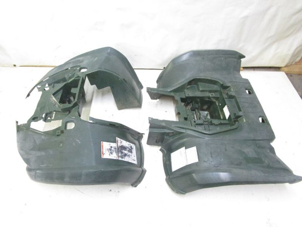 13 Yamaha Grizzly 300 2wd Front Rear Fenders Plastics 2013