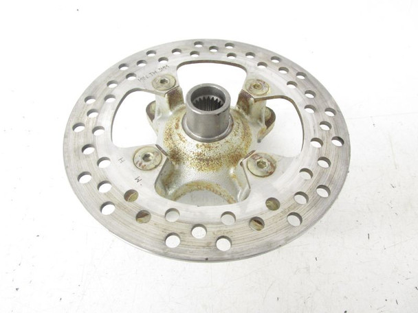 09 Kawasaki Brute Force 650 4x4 SRA Front Wheel Hub 49030-0046 2005-2013