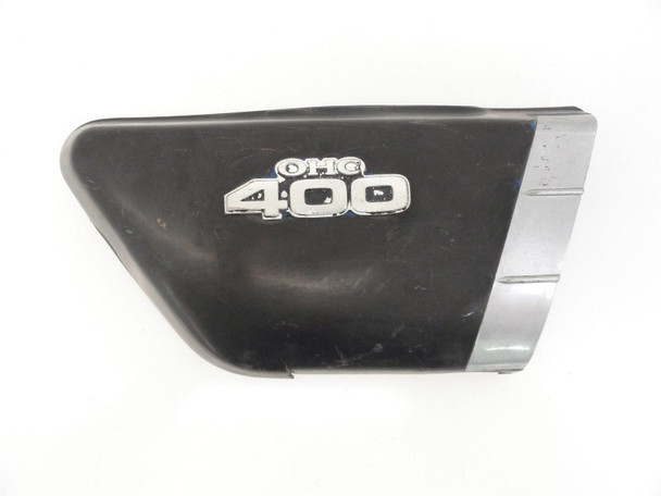 74-75 Kawasaki KZ 400 D  Right Side Cover Plastic Panel Body AC26