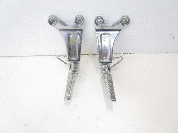 2003-2004 Honda CBR 600RR Chrome Passenger Foot Pegs Rests 50750-MEE-000