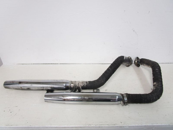 1986-1987 Harley Davidson XL 883 Sportster Aftermarket Exhaust Muffler Head Pipe