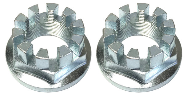 CRU Rear Axle HubCastel Crown Nut 20mmX1.0 for Honda 04-07 Rancher TRX400AT Qty2
