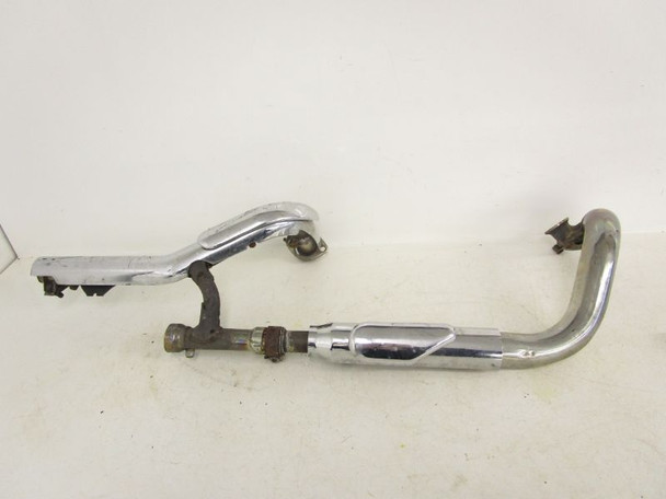 07 Yamaha XVS 650 Midnight Custom Exhaust Header Pipes 5SC-14620-01-00 2007-2010