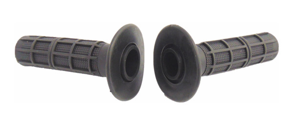 For Honda 81 CR450R 82-83 CR480R MX 7/8" 115 mm Handlebar Dirt Bike Grips Black