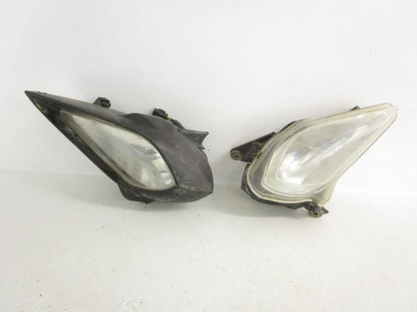 05 Yamaha Raptor YFM 350 Headlights Head Lights Lamps 5TG-84310-03-00 2004-2013