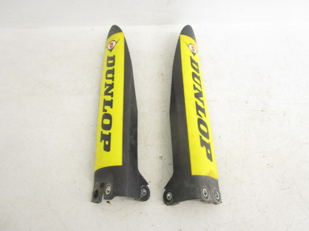 12 Kawasaki KX 100 KX100 Front Fork Covers 55020-1612-6D 55020-1611-6D 2009-2013
