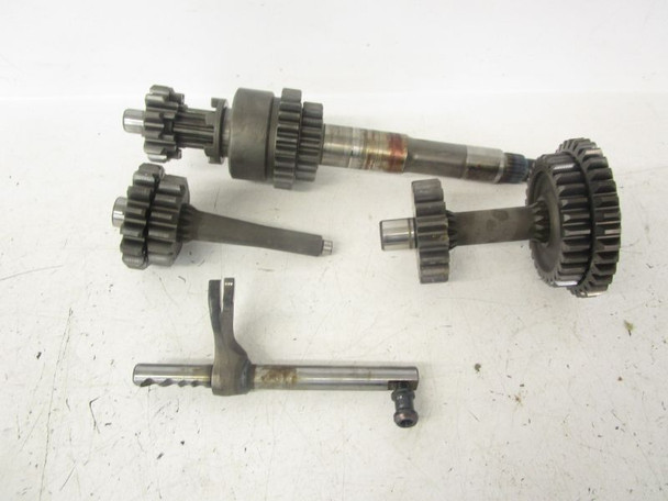 08 Kawasaki Brute Force KVF 650 SRA Transmission Gears Shift Fork Drum 2006-2013