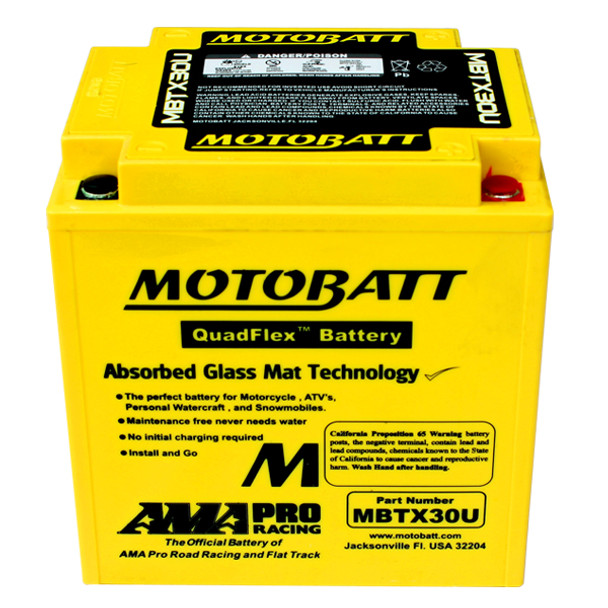 MotoBatt AGM Battery 1983 84 85 86 87 1988 fits Kawasaki ZN 1300A Voyager