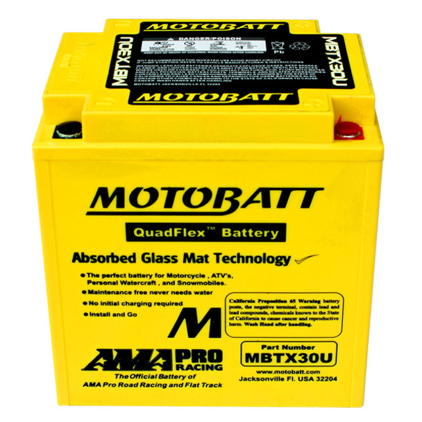 MotoBatt AGM Battery fits Arctic Cat Wildcat 1000 2002-03 Polaris Ranger 425 2x4