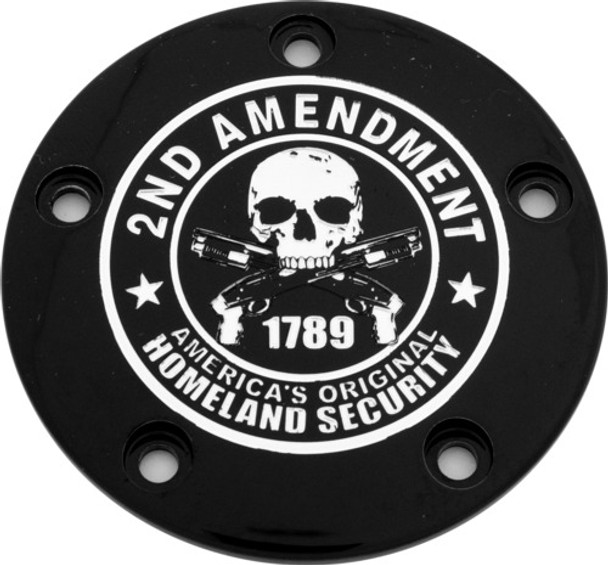 Black 2A Timer Points Cover Custom Engraving PATR19-04BG