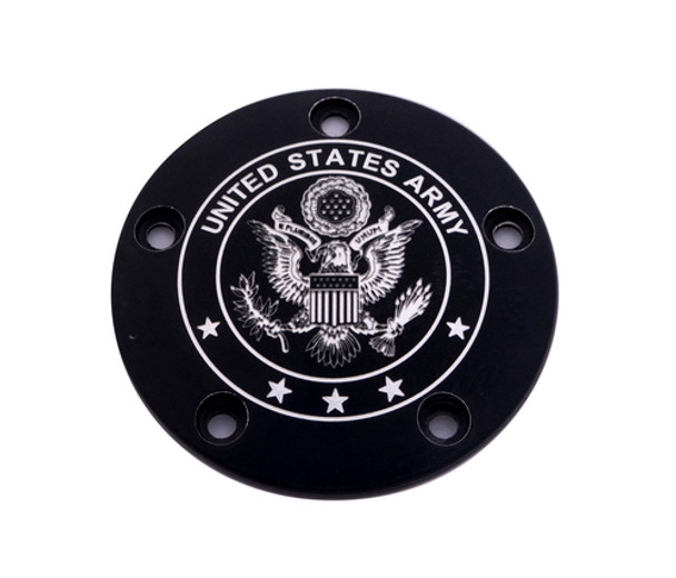 Black Army Timer Points Cover Custom Engraving ARM02-04BG