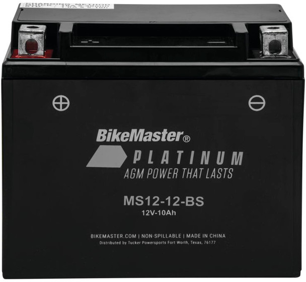 Bike Master Platinum Battery MS12-12-BS HTX12-FA