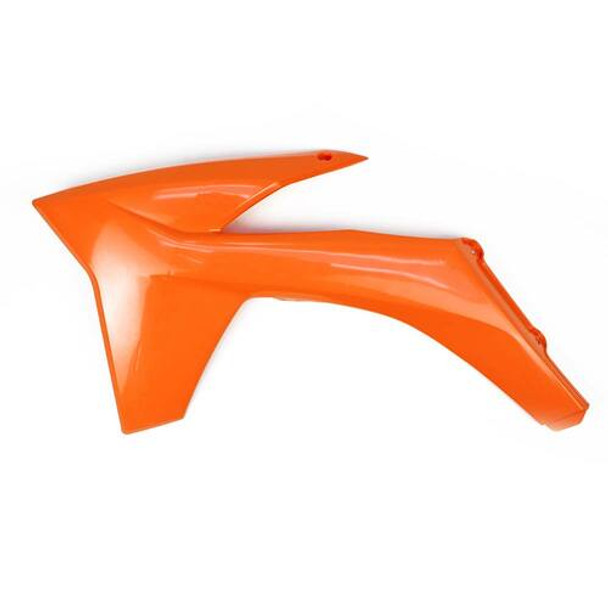 Factory Effex Orange Radiator Shrouds 11-71528 for KTM SX150-450F 2019-2022