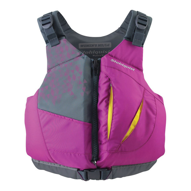 Stohlquist Escape Life Jacket Personal Floating Device Woman Medium Large Purple