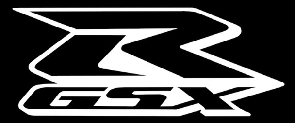 Factory Effex 12in GSXR Sticker White 17-94416