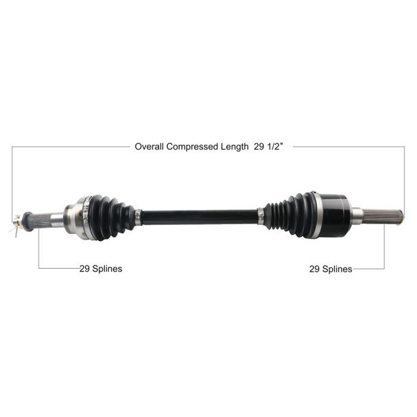 Tytaneum Rear Right HD CV Axle KAW-6017HD