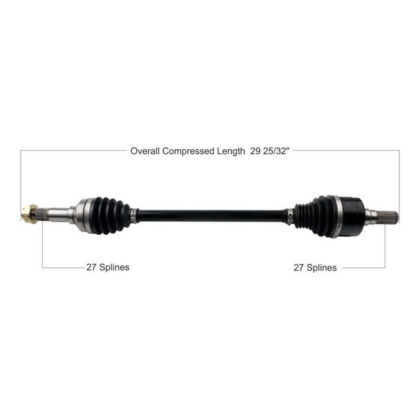 Tytaneum Rear Left/Right HD CV Axle YAM-6035HD