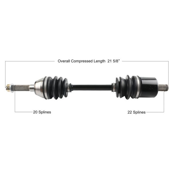 Tytaneum Front Left Right CV Axle POL-7068