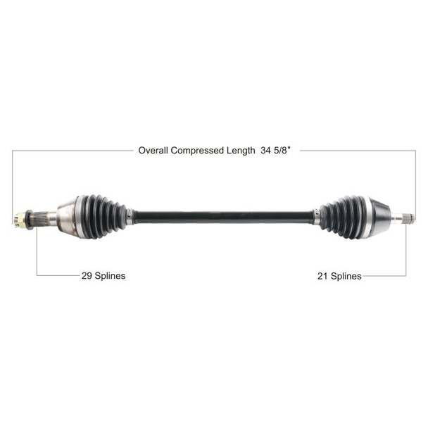 Tytaneum Front Left HD CV Axle CAN-6064HD