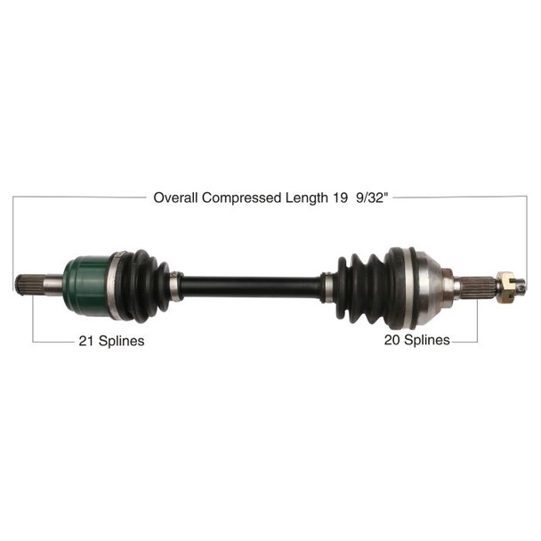 Tytaneum Front Right CV Axle 813-0112