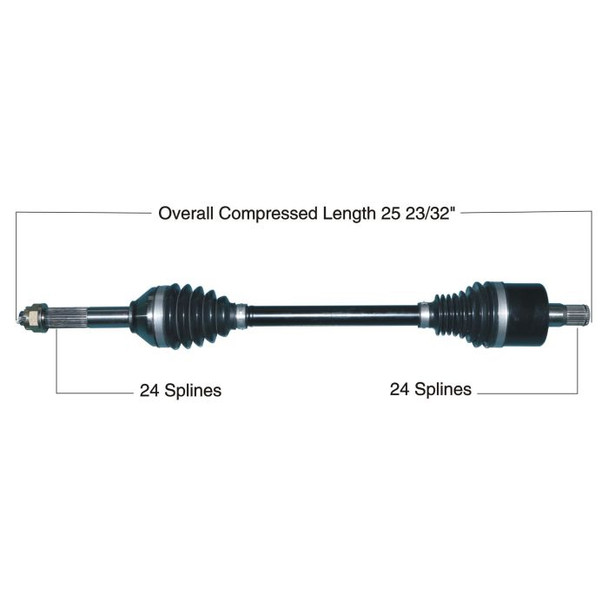 Tytaneum Rear Right HD CV Axle for Kawasaki Teryx 750 4x4 /LE/Sport 2012-2013