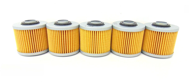 5Qty Emgo OilFilter 10-79100 for Yamaha 98-01 YFM600 Grizzly 06-18 YFM700 Raptor