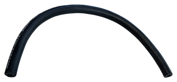 3/16 inch 4.8mm Reinforced Black Rubber Gas Fuel Line Hose Sold By the Foot