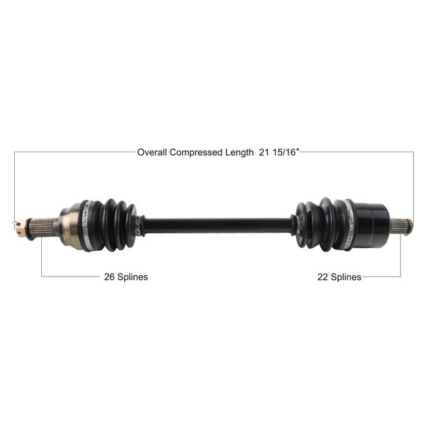 Tytaneum Front Left Right CV Axle POL-7077