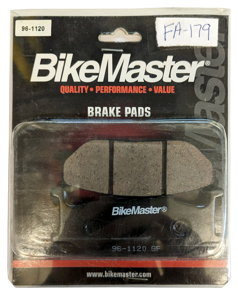 Front for BikeMaster Brake Pad fits Yamaha V Star XVS650 Royal Star XVZ1300