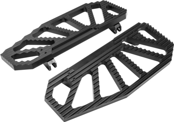 Black Aluminum Gripmax Floorboards Harddrive 820-51115