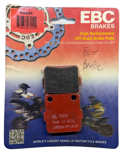 Red Off Road EBC Brake Pad fits Yamaha Rear Blaster YFS200 Banshee YFZ350 FA84X