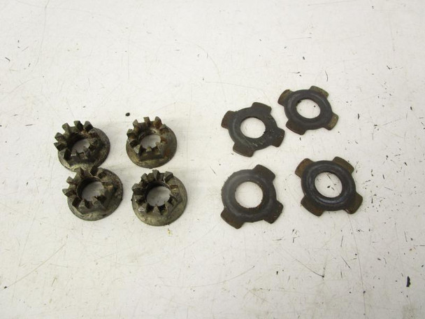 04 Suzuki Vinson LTA 500 F Axle Wheel Hub Nuts 09141-18010 2003-2007