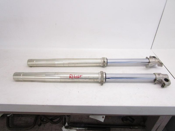 02 Suzuki RM250 RM 250 Front Forks Left Right 51103-37F20 2002